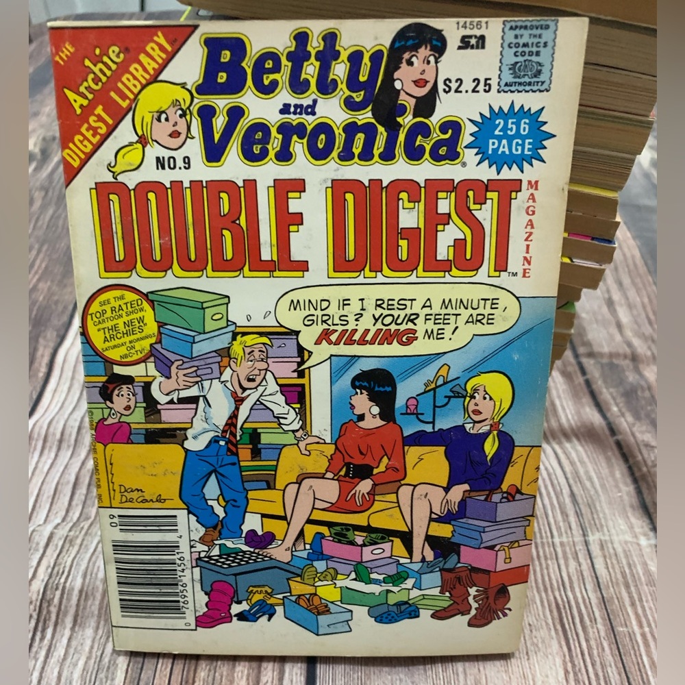Vintage Betty and Veronica Double Digest #9  (1988 )